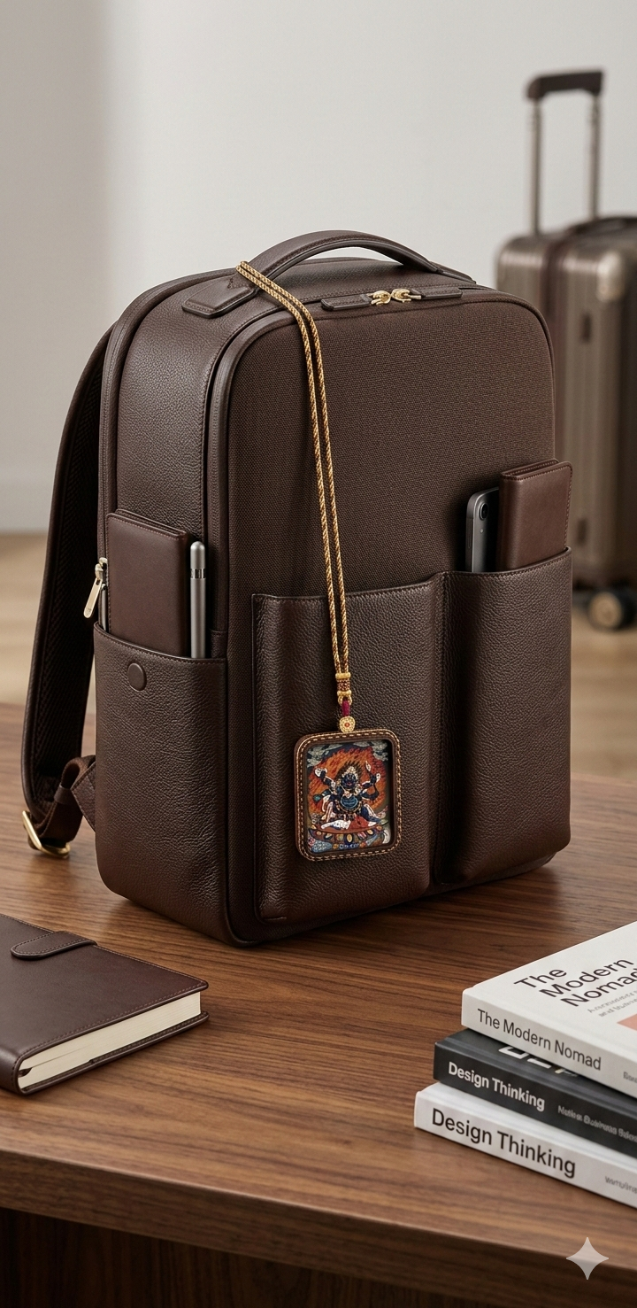 the Original Portable Thangka - Mahakala