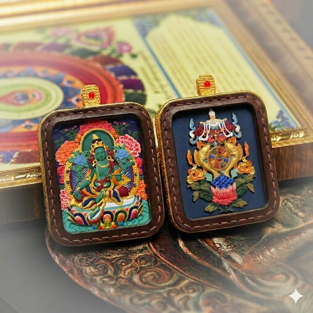 the Original Portable Thangka - Tara
