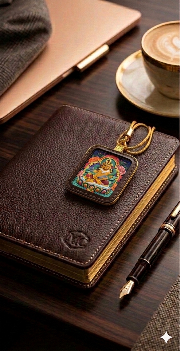 the Original Portable Thangka - Dzambhala